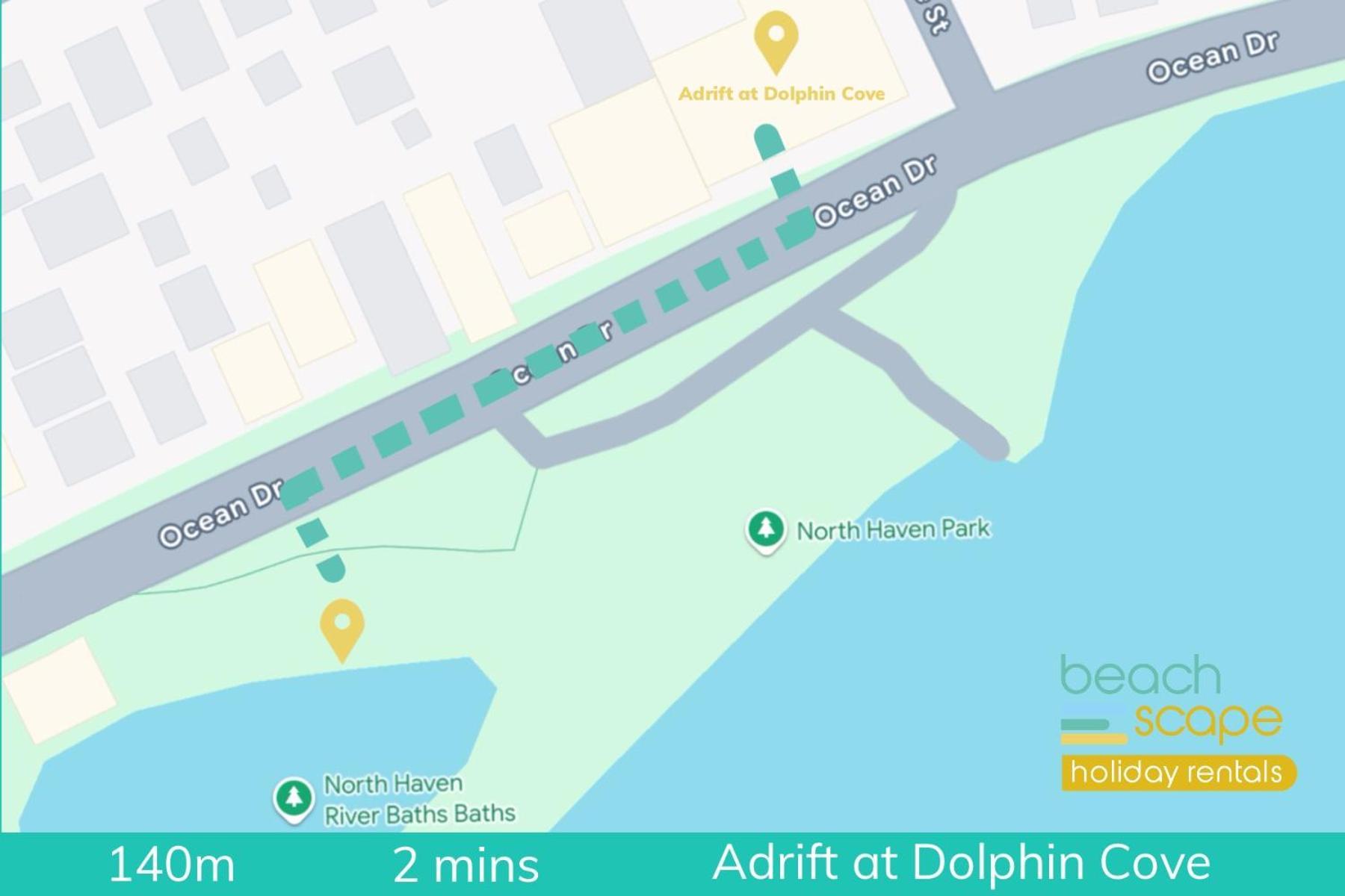 Adrift At Dolphin Cove Apt 5 - Riverfront Modern North Haven Exterior foto